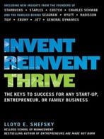 Invent, Reinvent, Thrive