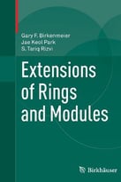 Extensions Of Rings And Modules