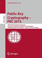 Public-Key Cryptography — Pkc 2015