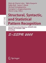 Structural, Syntactic, And Statistical Pattern Recognition By Niels Da Vitoria Lobo