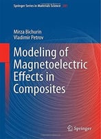 Modeling Of Magnetoelectric Effects In Composites By Mirza (M I. ). Bichurin