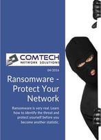 Ransomware: Protect Your Network
