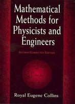 Mathematical Methods For Physicists And Engineers, 2 Edition