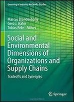 Social And Environmental Dimensions Of Organizations And Supply Chains: Tradeoffs And Synergies