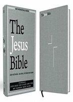 The Jesus Bible, Niv Edition, Cloth Over Board, Gray Linen