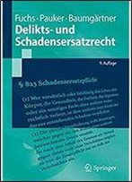 Delikts- Und Schadensersatzrecht (Springer-Lehrbuch)