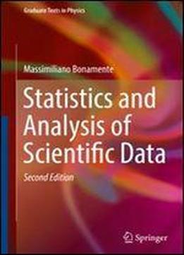 Statistics And Analysis Of Scientific Data (graduate Texts In Physics)