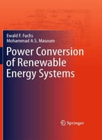 Power Conversion Of Renewable Energy Systems