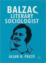 Balzac, Literary Sociologist