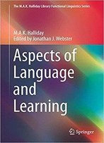 Aspects Of Language And Learning