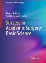 Success In Academic Surgery: Basic Science
