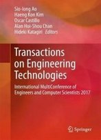 Transactions On Engineering Technologies: International Multiconference Of Engineers And Computer Scientists 2017