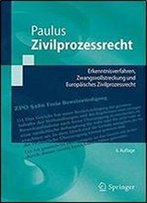Zivilprozessrecht: Erkenntnisverfahren, Zwangsvollstreckung Und Europaisches Zivilprozessrecht (Springer-Lehrbuch)