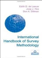 International Handbook Of Survey Methodology (European Association Of Methodology Series)