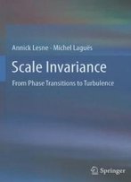 Scale Invariance: From Phase Transitions To Turbulence