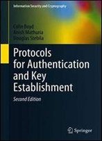Protocols For Authentication And Key Establishment (Information Security And Cryptography)