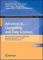 Advances In Computing And Data Sciences: Third International Conference, Icacds 2019, Ghaziabad, India, April 12-13, 2019, Revised Selected Papers, ... In Computer And Information Science)