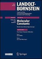 H2o (Hoh), Part 1 Alpha: Molecular Constants Mostly From Infrared Spectroscopy Subvolume C: Nonlinear Triatomic Molecules