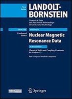Organic Metalloid Compounds: Subvolume D: Nmr Data For Carbon-13