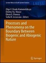 Processes And Phenomena On The Boundary Between Biogenic And Abiogenic Nature